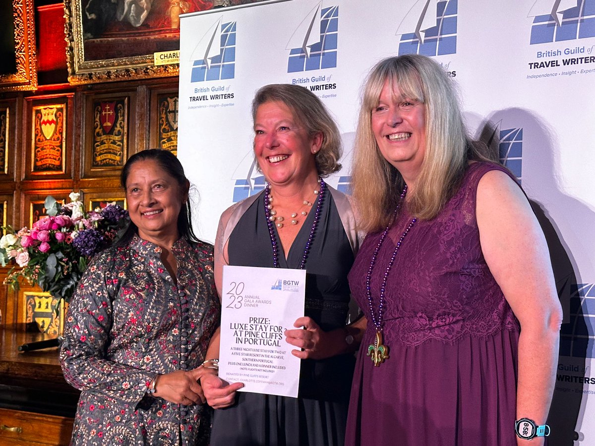 TravWriters's tweet photo. Congratulations to the winner of our next prize, a three-night luxe stay for two at a 5* resort in the Algarve. Donated by @PineCliffs a luxury collections resort.🌴  #BGTWAwards2023 https://t.co/jhIhr1srDH
