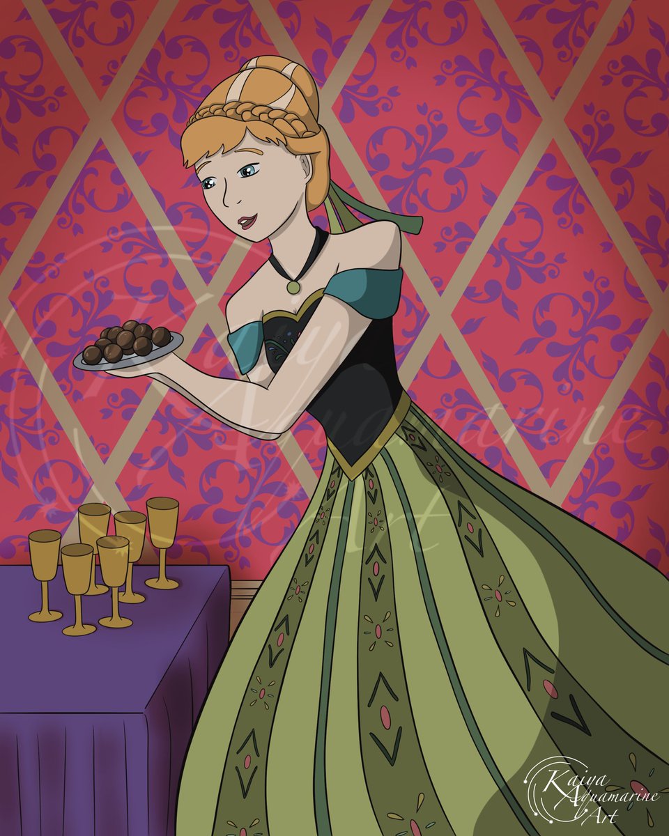 KaiyaAquamarine's tweet photo. Green Character Challenge - Pt. 5
I still love this dress Ana wears. I had to draw her with chocolates because she loves her chocolate
-
Time took: 2 hrs. 45 mins
-
#Disney #Princess #Ana #PrincessAna #Frozen #ArtChallenge #DisneyPrincess #Art #Drawing #Artwork #Procreate https://t.co/58VcO97Cjg