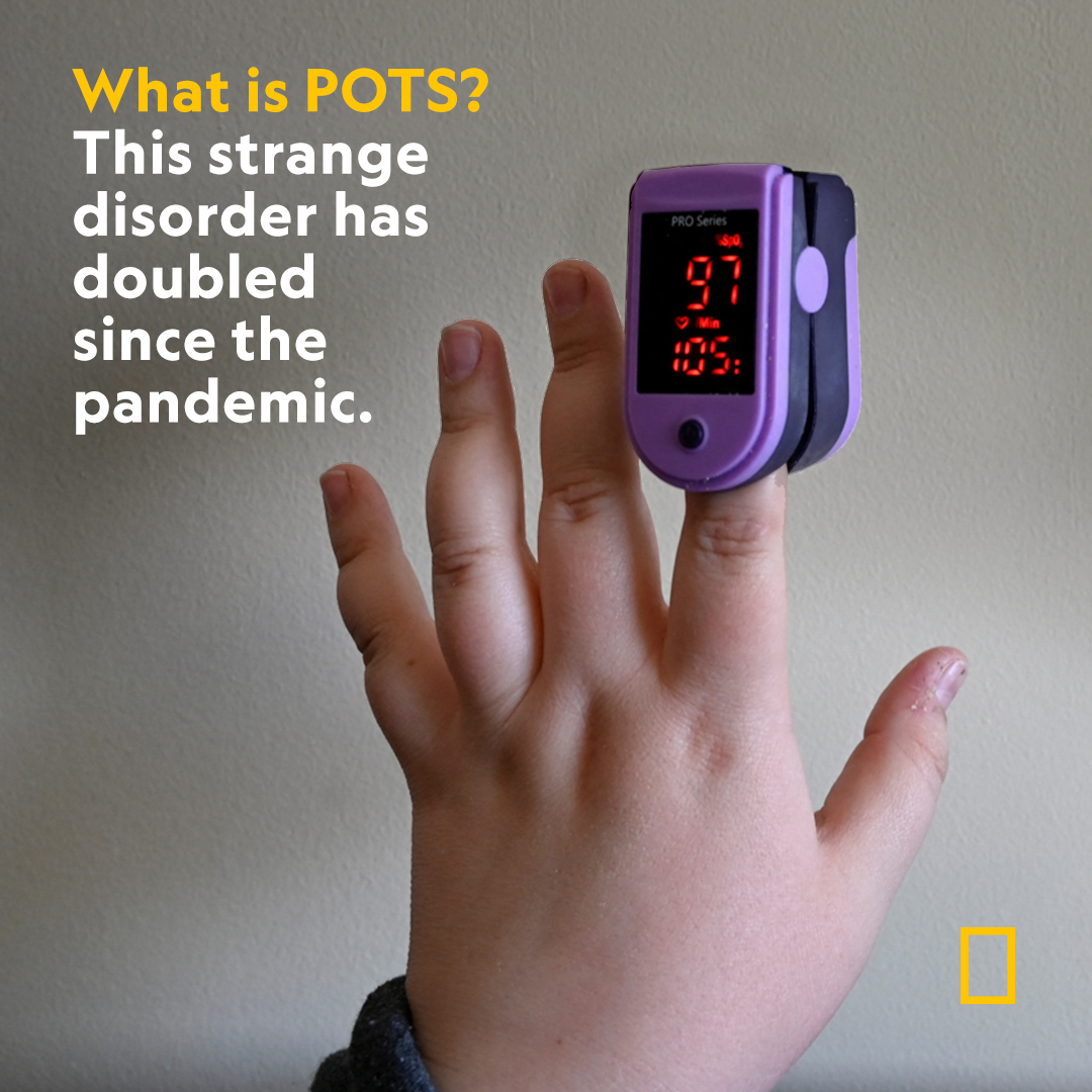 NatGeo's tweet photo. Millions of people now live with the debilitating disorder, which can be triggered by viral illnesses. And although exercise is considered to be a first-line treatment for POTS, many say it has backfired  
 https://t.co/bBC2oocCrN https://t.co/MhCMXFnb8r