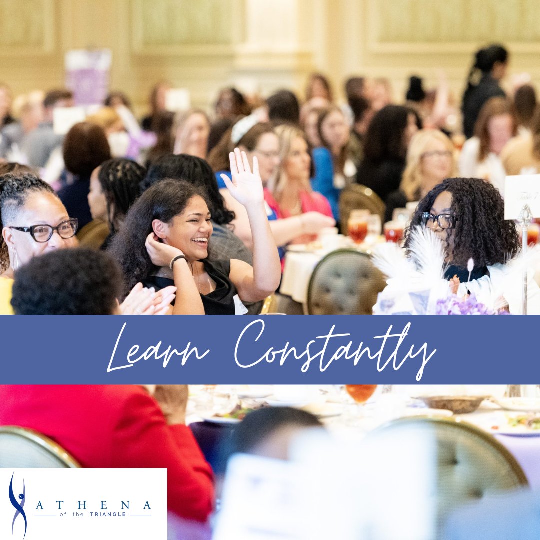 ⭐ Learn Constantly ⭐

"Leadership and learning are indispensable to each other." –  John F. Kennedy

#ATHENAoftheTriangle #WomeninLeadership #LearnConstantly