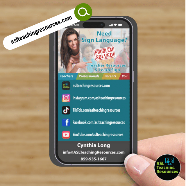 ASLforteachers's tweet photo. Get direct access to our social media channels! Stay updated, engage, and learn and teach ASL with us.

https://t.co/NPbhktheHR

#ASLteacher #ASLinterpreter #spedpara #SignLanguageCommunity #FollowUs #ASLTeachingResources #aslforkids #SPEDClassroom https://t.co/KoGS9FRMPr