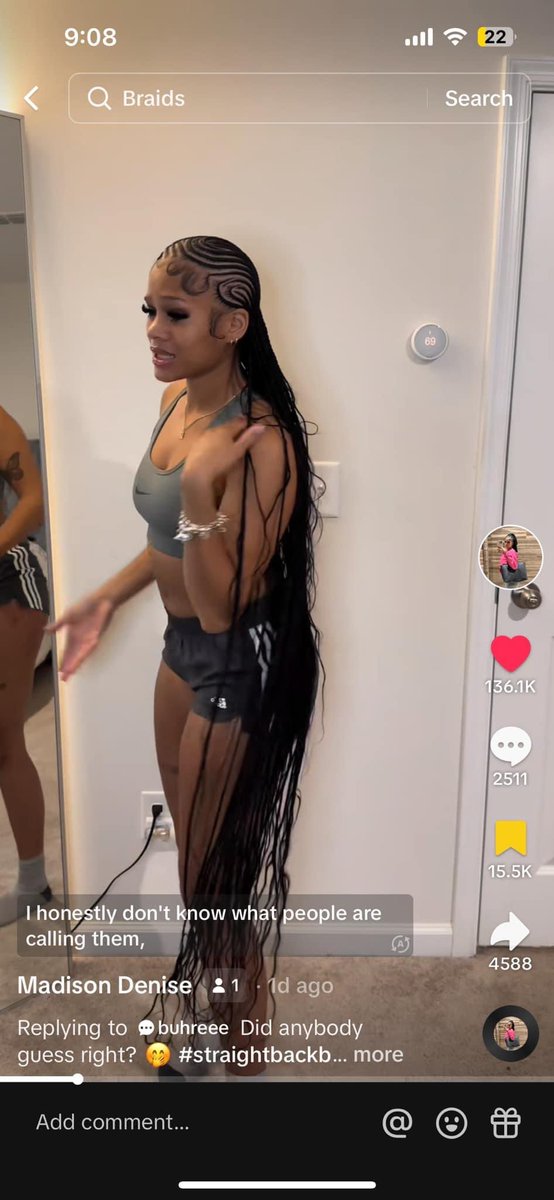 seleena6166's tweet image. How much would yall pay for this hairstyle? Do yall feel like this hairstyle worth 500 ? Including hair and length ( 30 small feed ins &amp;amp; 2 rows of boho knotless )