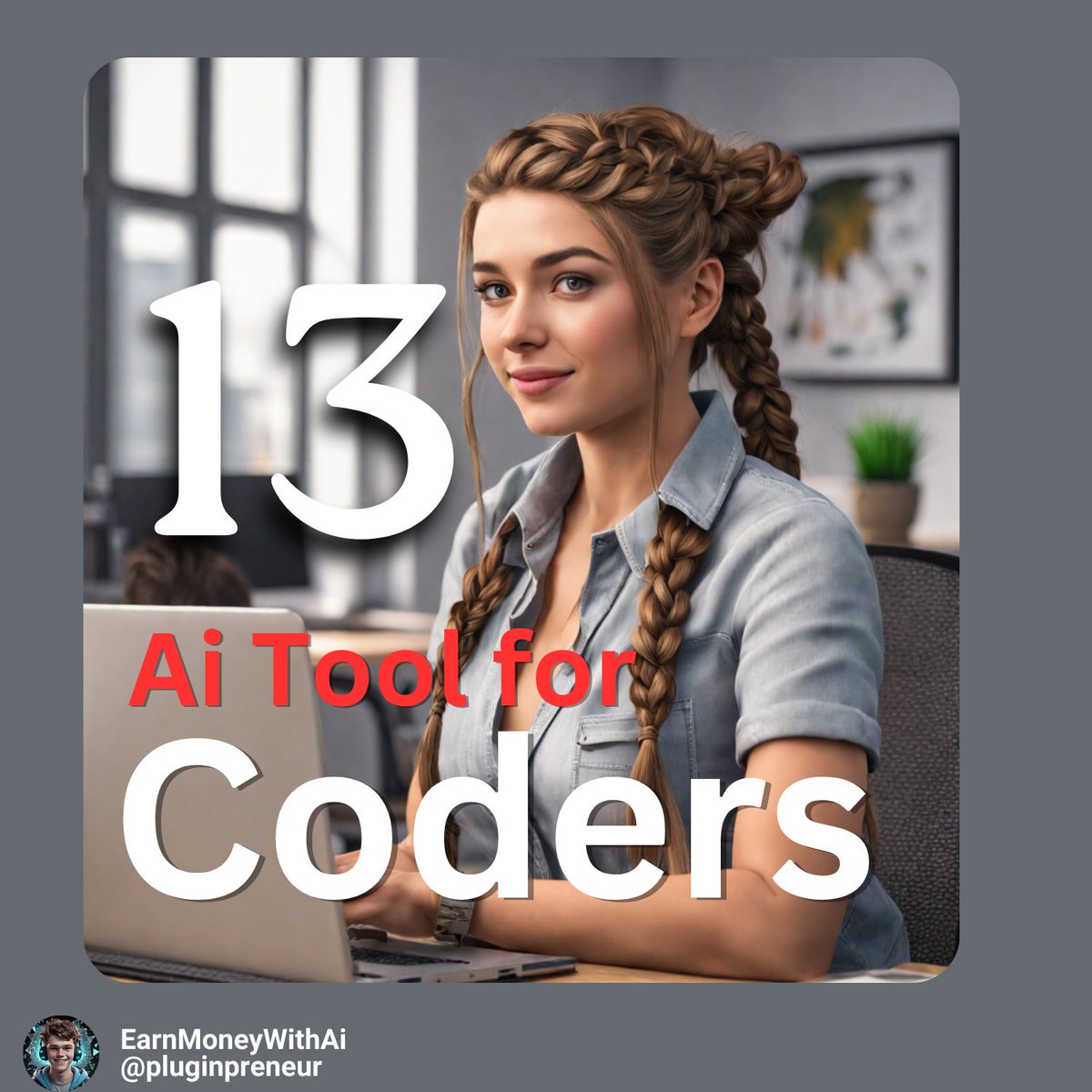 pluginpreneur's tweet image. Unleash Your Coding Potential with these
13 Best AI Tools for Coders!
From code analysis to auto-completion,
these tools will supercharge your coding journey.
Check them out now!
#AI #codingtools #developers #coders #tech