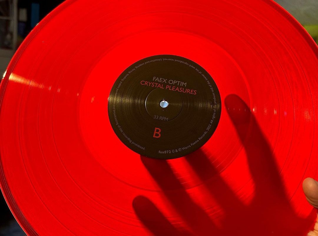 It really looks like a 'Crystal Red' record Wes! Just like we planned. Beautiful. <a href="/faexoptim/">faex optim</a> @werrafoxma