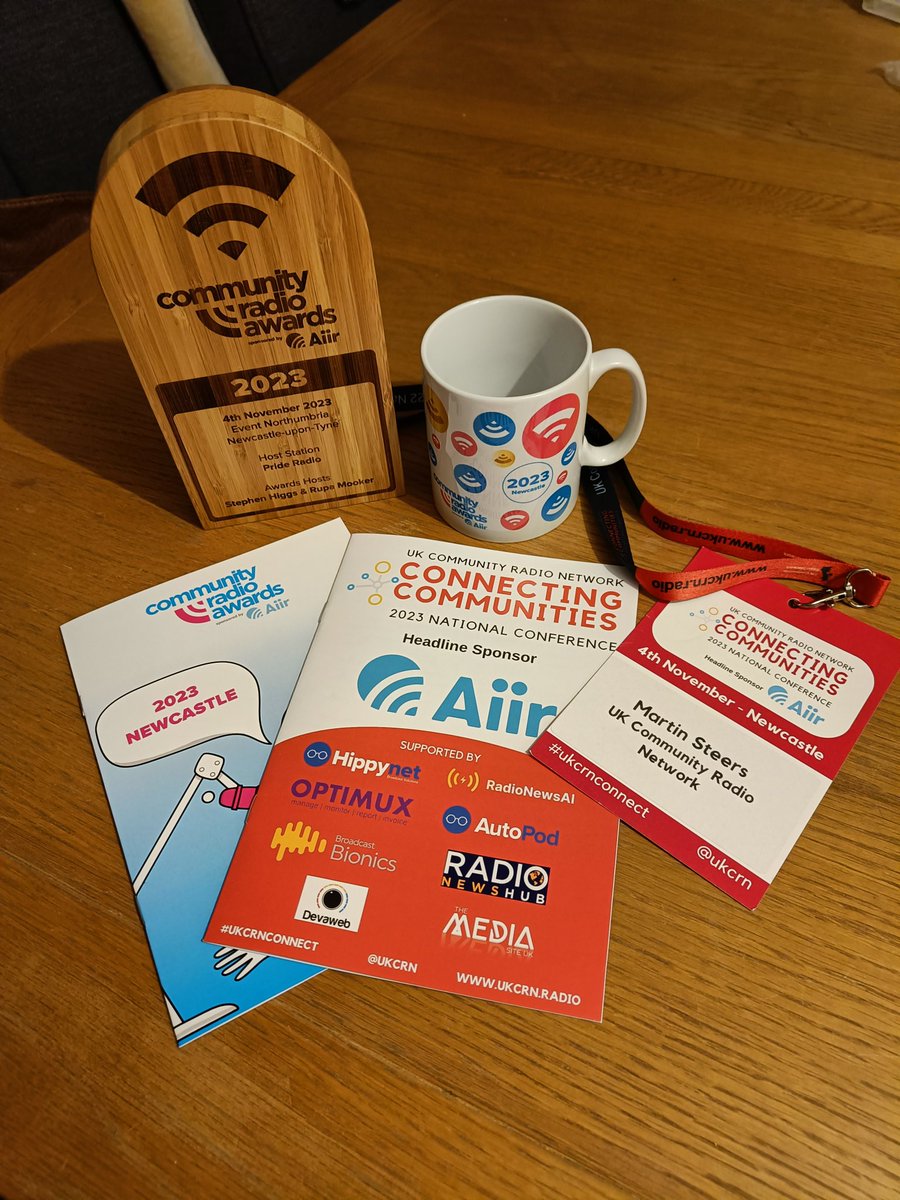 Fantastic and shattering weekend in Newcastle all about community radio with the @UKCRN national community radio conference and the 8th @CommRadioAwards Big thank you to everyone who came, everyone who supported, and everyone who volunteered and helped organised both events!