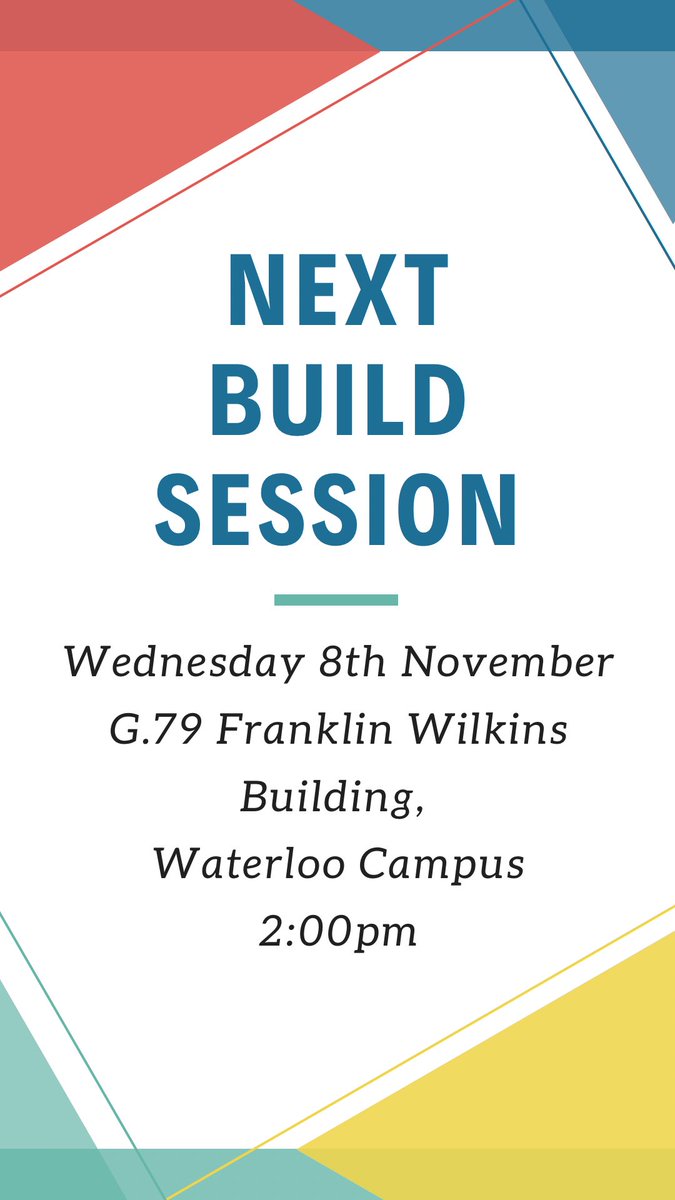 Next build session: Wednesday 8th November!🚀

We will be wrapping up our DeFi theme!

We also have some exciting events coming up this month…. stay tuned🥳