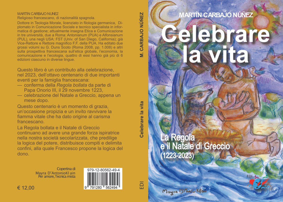 Prof. Martín Carbajo's new book in Italian antoniano.org/carbajo/prof_b…