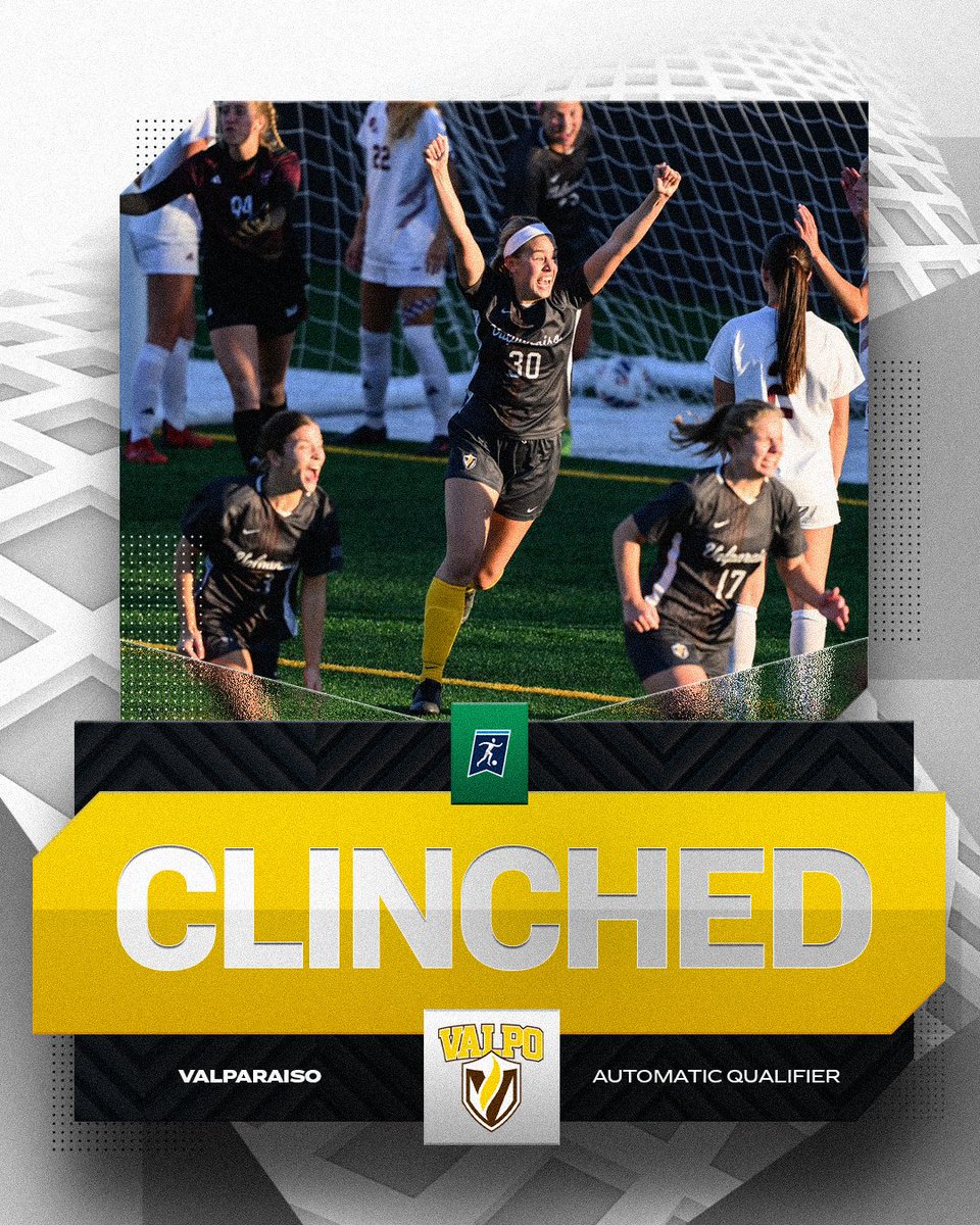 NCAA Soccer (@ncaasoccer) on Twitter photo ๐ก ๐๐๐๐๐๐๐๐ ๐ก
<a href="/ValpoWSO/">Valpo Women's Soccer</a> is headed to the NCAA Tournament after claiming the <a href="/MVCsports/">Missouri Valley Conference</a> Tournament title!
#NCAASoccer ๐ก ๐๐๐๐๐๐๐๐ ๐ก
<a href="/ValpoWSO/">Valpo Women's Soccer</a> is headed to the NCAA Tournament after claiming the <a href="/MVCsports/">Missouri Valley Conference</a> Tournament title!
#NCAASoccer