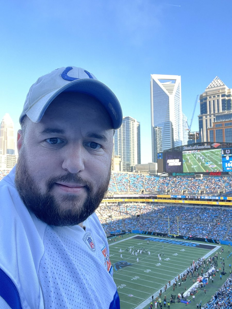 caleb_wyckoff's tweet image. Finally, a home game!!! #INDvsCAR #nosebleed #Coltsnation