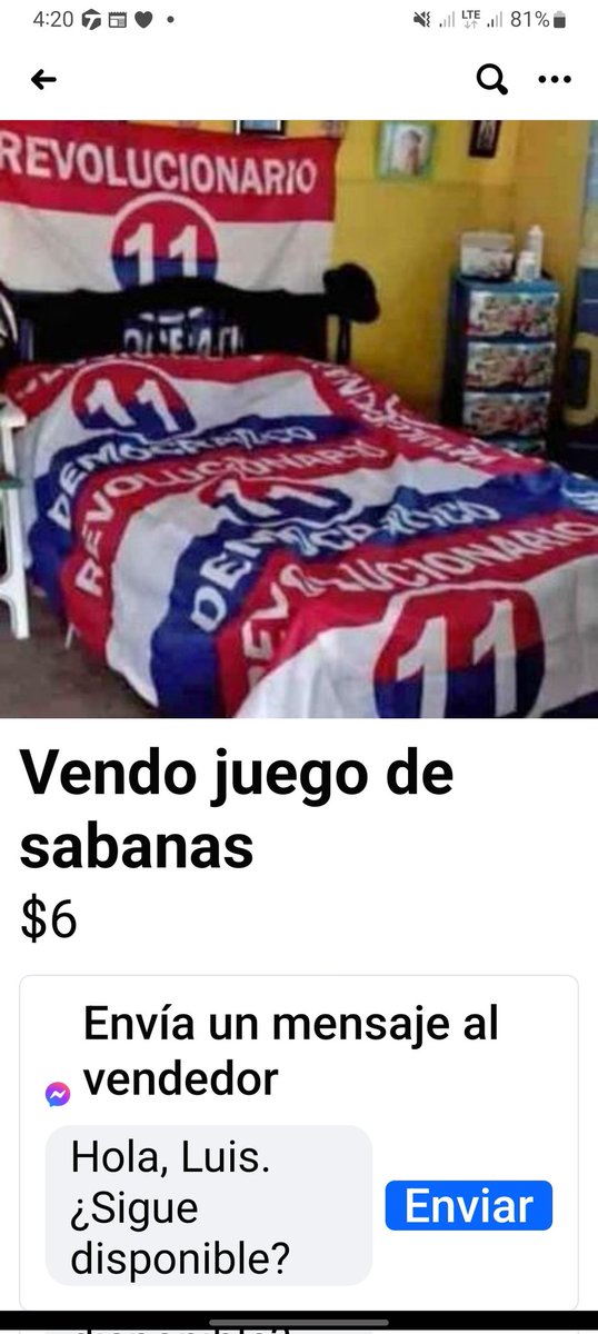 Se vende juego de sábanas jijiji ji