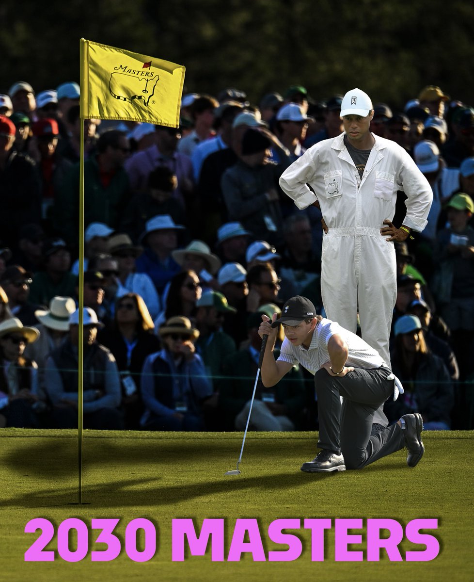 How many viewers would this Woods combo draw in at The Masters?⛳️🌺👀

#PGA #TigerWoods #CharlieWoods #Augusta #AugustaNational #Golf #PlayingThrough