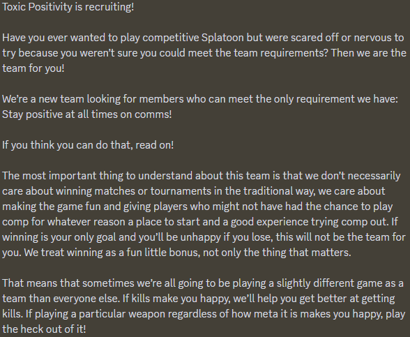 Toxic_SPL's tweet photo. We're recruiting again! Need 1-2 more players to round out the team! https://t.co/hq1ZI0IRX8