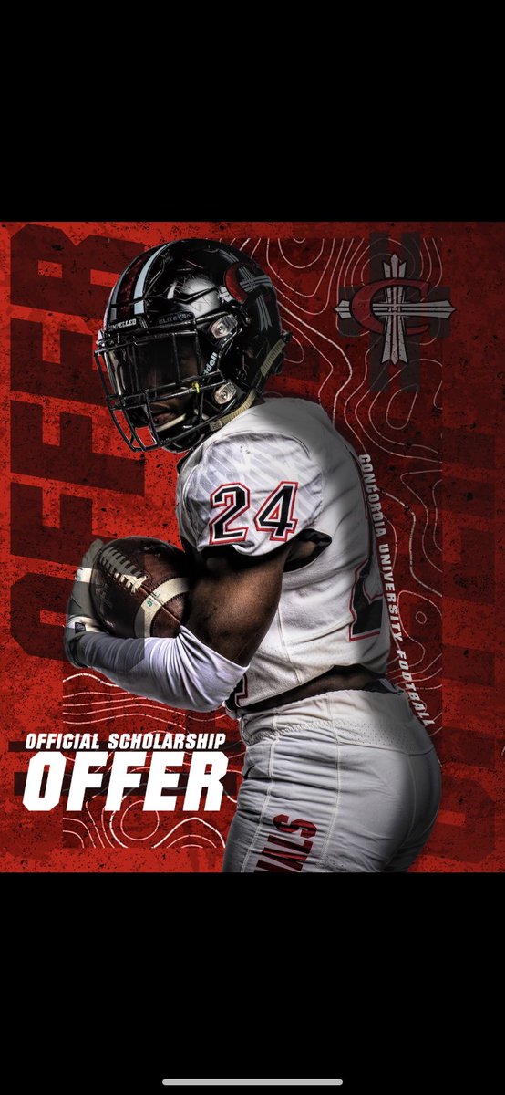 #AGTG After a great phone conversation with <a href="/Coach_Straz/">Coach Straz</a> I’m blessed to say I have received my first scholarship offer to continue my academic and athletic career at Concordia University Ann Arbor!!! <a href="/SzymoniakDj/">DJ szymoniak</a> <a href="/JeffPretz/">Jeff Pretzlaff</a> <a href="/footballgaylord/">Gaylord Blue Devil Football</a>