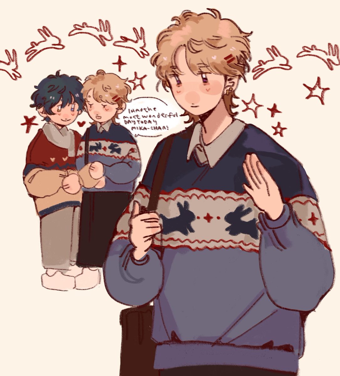 it’s narumika season!🐰🐰 #narumika