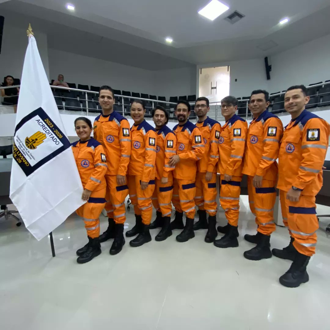 ComiteEscuela's tweet photo. Felicitaciones L-USAR COL28 

Exaltamos la labor de nuestros voluntarios que hacen parte de este importante equipo, admiración y respeto por su labor.

#ComitéEscuelaPalonegro 
#DefensaCivilColombiana #SoyComitéEscuelaPalonegro https://t.co/TCA7rHMEbR