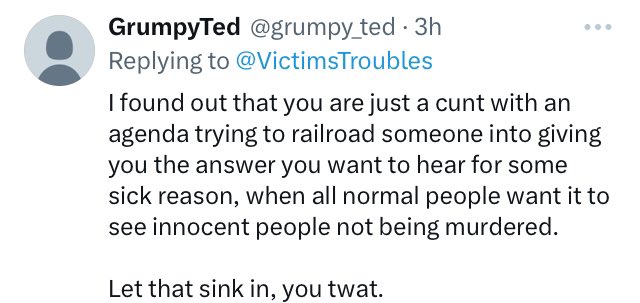 Victims of the Troubles tweet media