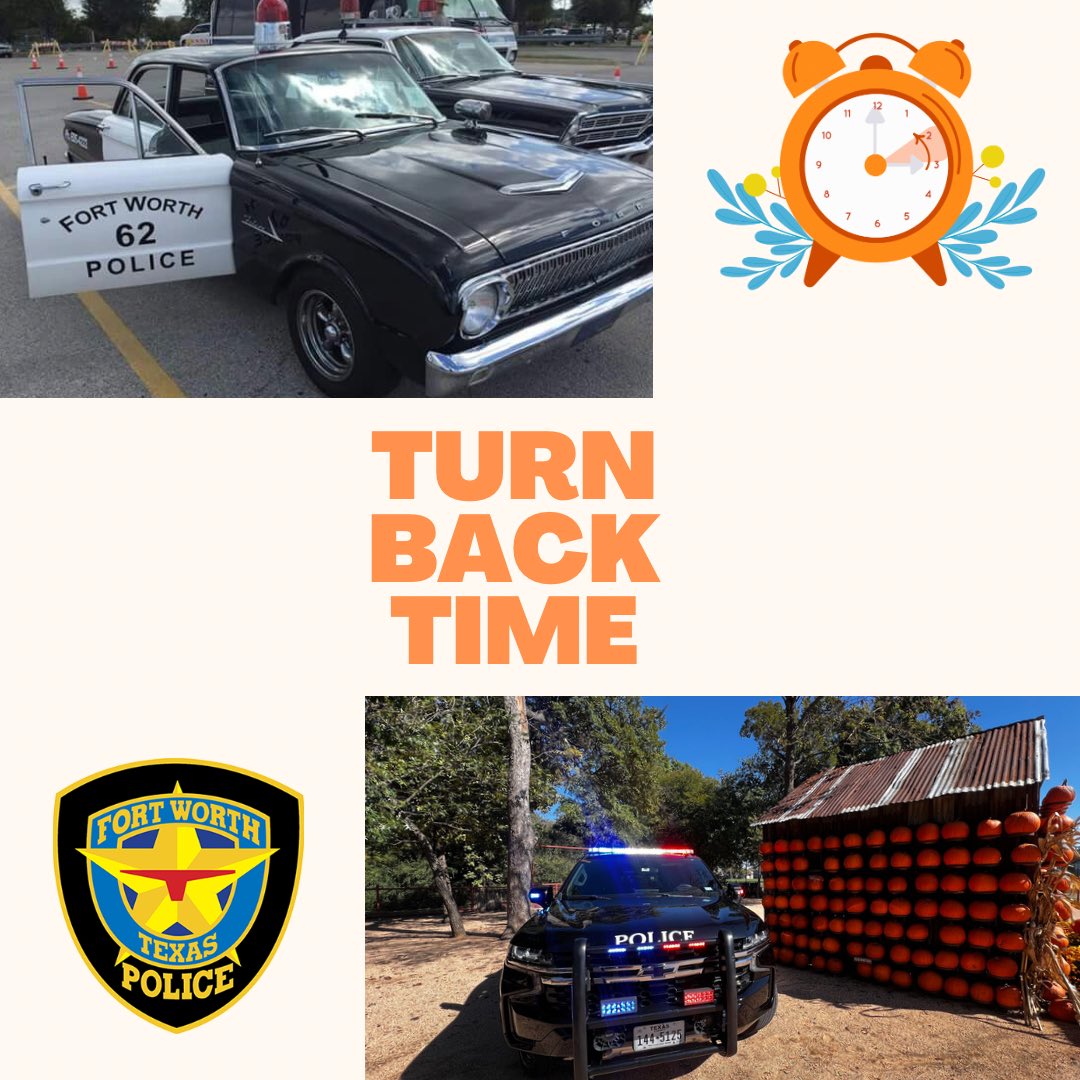 fortworthpd's tweet image. How do you feel about #DaylightSavingTime? 

#FallBack #TurnBackTime