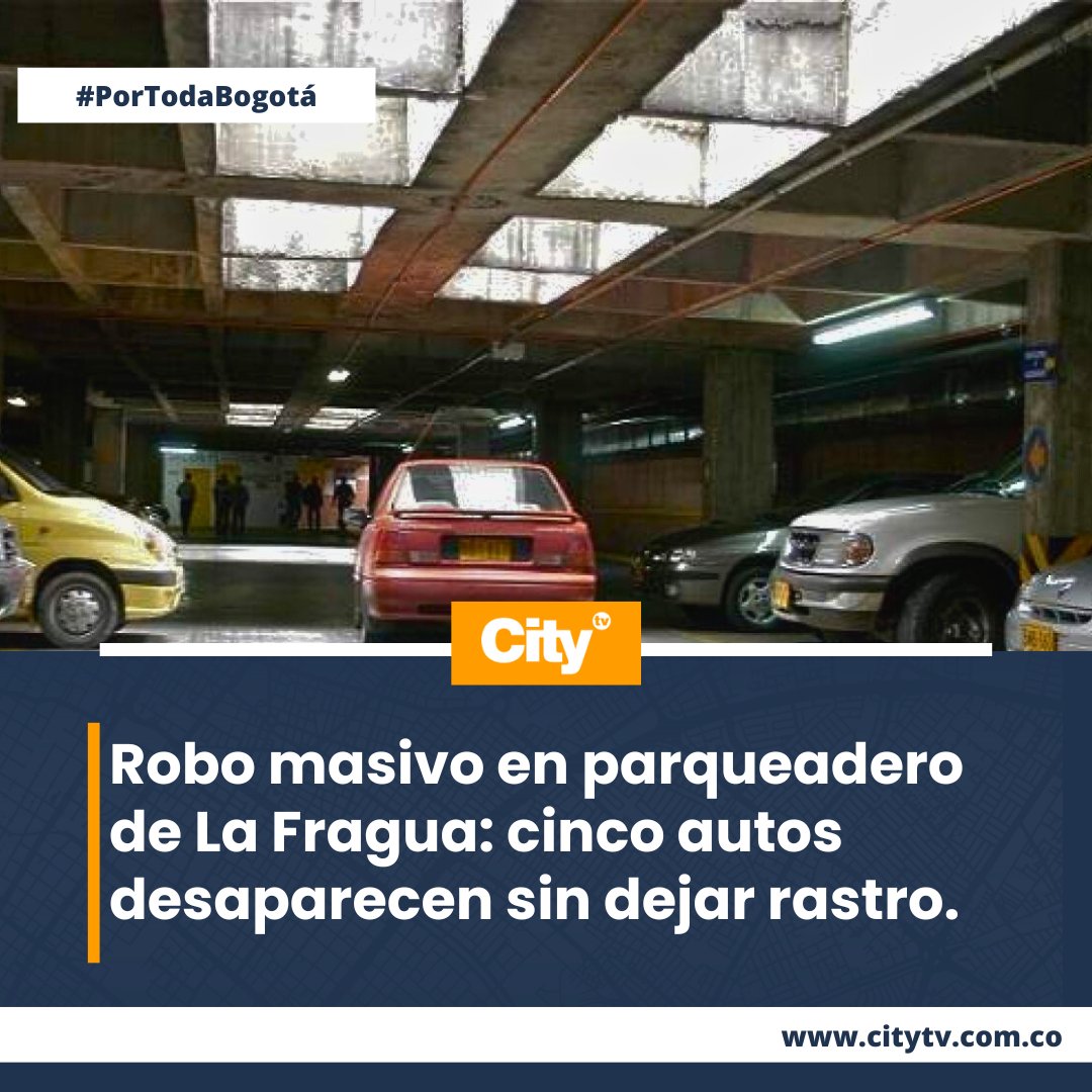 Citytv's tweet photo. #Denuncias | 🚗 Delincuentes se llevan cinco vehículos y la consola de cámaras de seguridad en robo en La Fragua, Kennedy. Leemos sus comentarios ➡️ https://t.co/uLjd8LITad https://t.co/VdcMP7kuFW