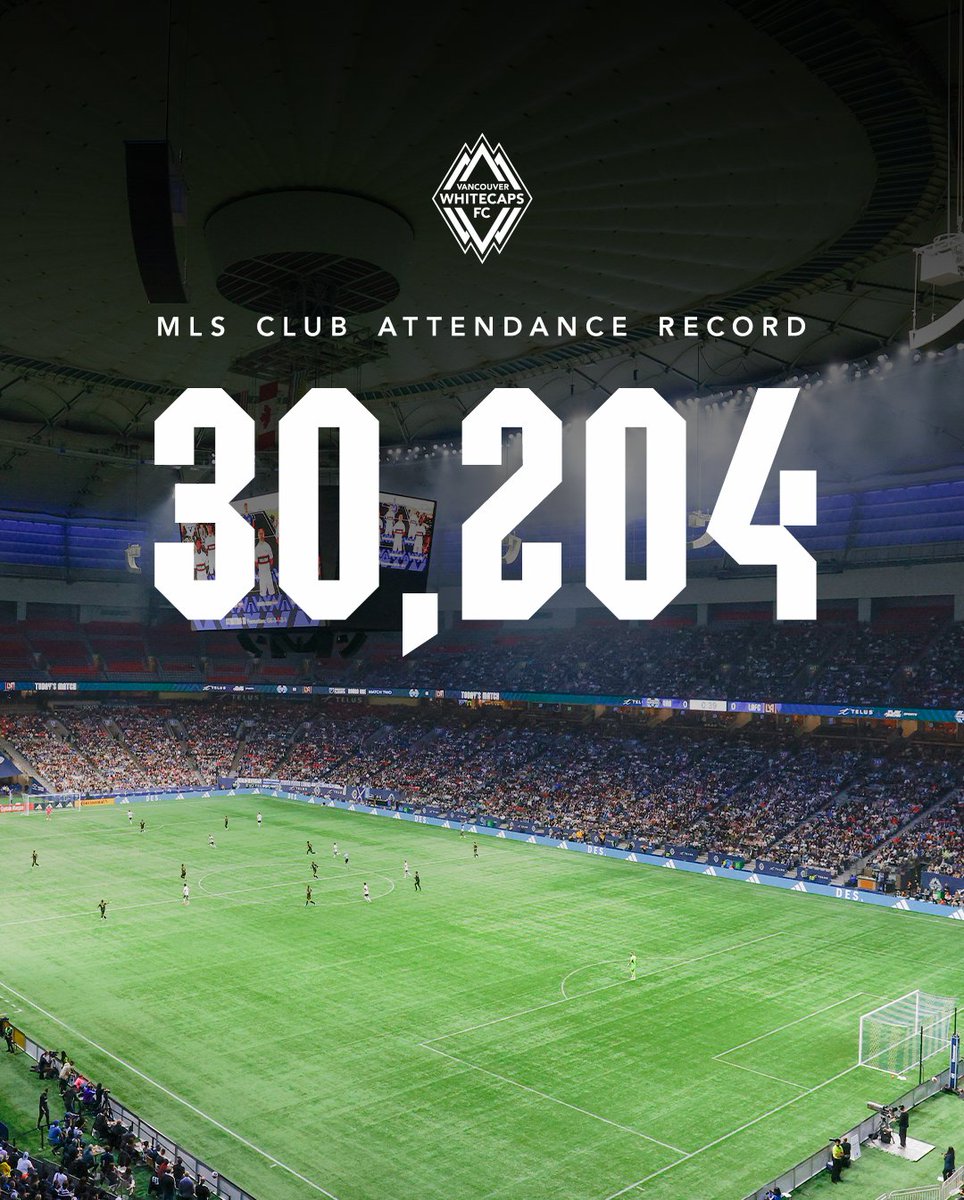 Thank you, Vancouver! 💙

Couldn't have done it without you. 

#VWFC| #TogetherWeDare