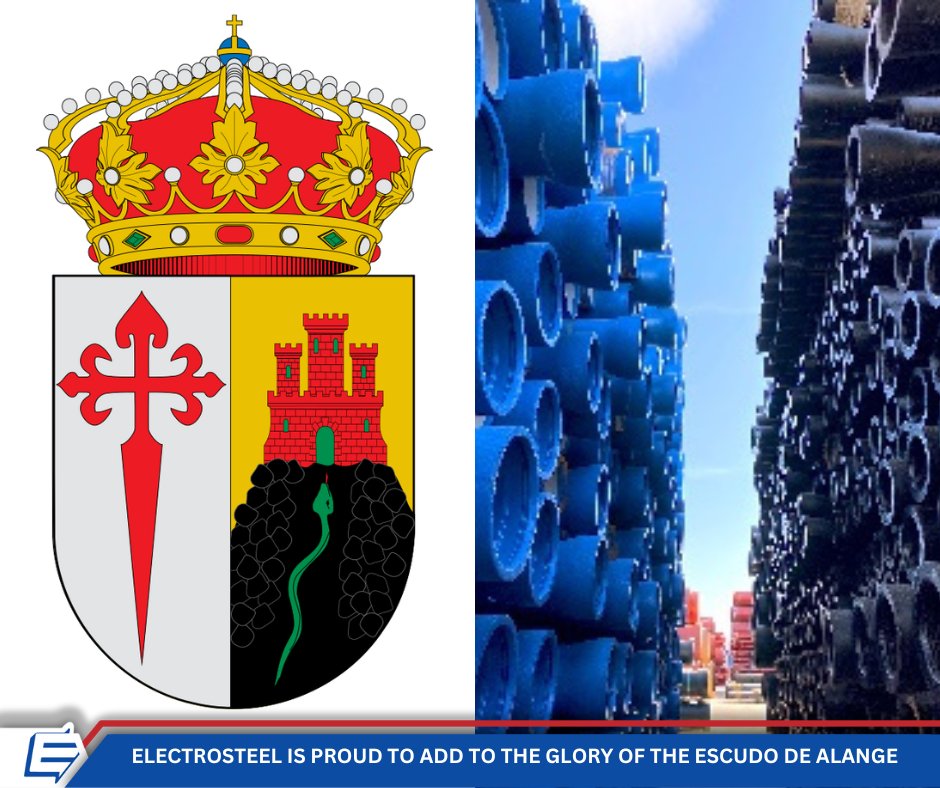 ElectrosteelG's tweet photo. #ElectrosteelCastingsLtd #Spain supplied #DuctileIronPipes to the Alange reservoir project in Spain, a project of great environmental importance, as the dam provides sustainable water supply in a region affected by drought.
.
https://t.co/E9tVOTroe1
#TechnologyThatCares https://t.co/dKZKUEcHV2