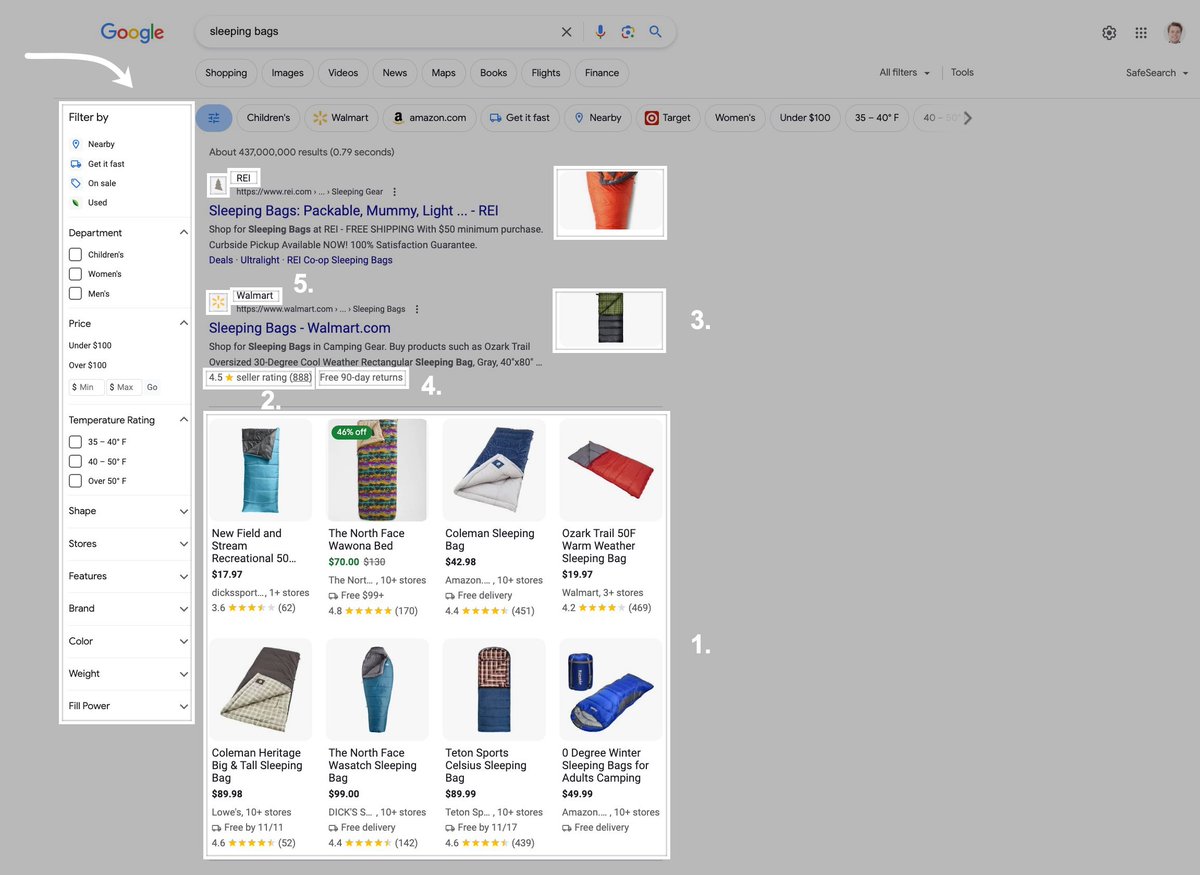 Google's search results are looking more like an online store – with a new side panel filter that shows by default. Here's five SEO tips for on-SERP browsing in 2024: 1/ Ensuring valid merchant listings This is a very important new development for eCommerce stores. If your