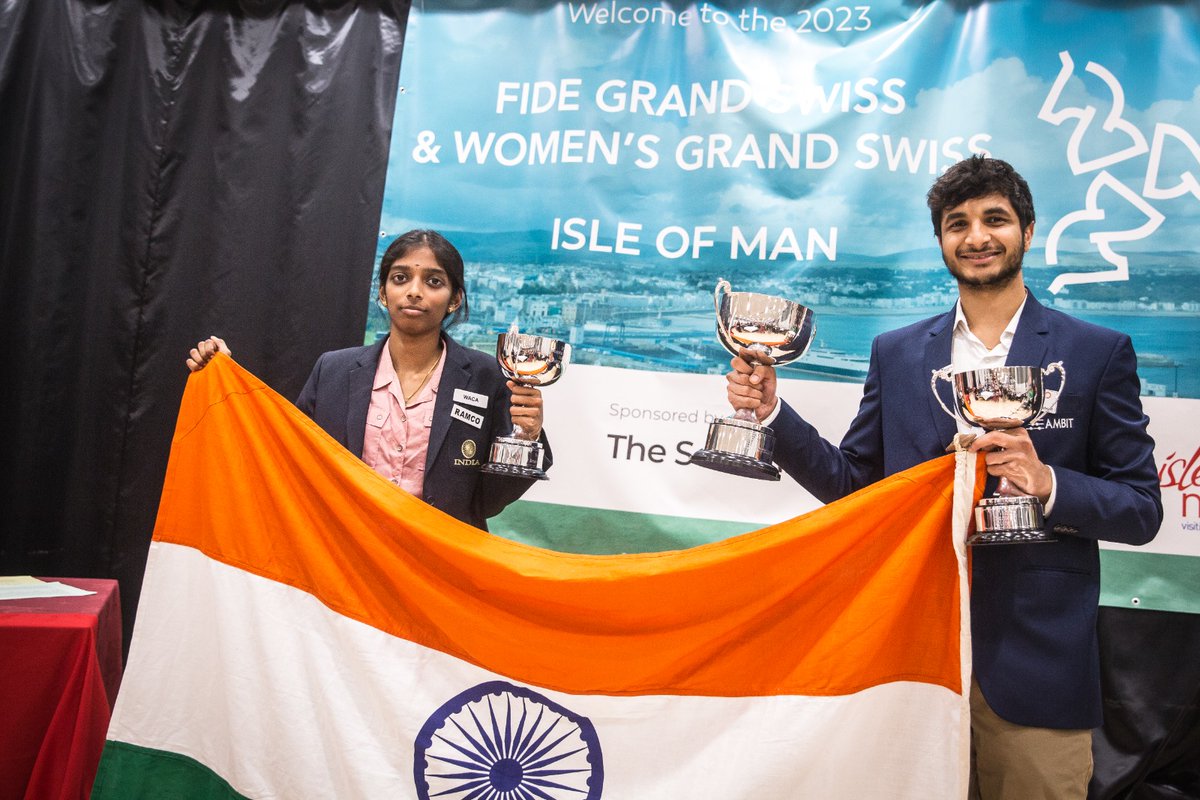 GothamChess on X: This is Praggnanandhaa and Vaishali Rameshbabu. They  just made history. For the first time ever, 2 siblings will play in the  chess candidates tournaments. There is a chance we