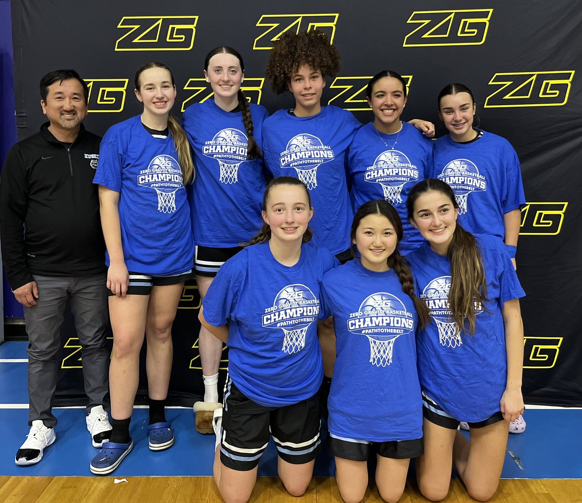 Congratulations to this great group of girls for winning the ZG Beast of the East 10th Gr National Division! Played great team basketball on both ends of the court without 2 of our starters <a href="/Alicewally21/">Alice Wallerstein</a> <a href="/kbruce1023/">Kristina Bruce</a>. <a href="/MAHuskies/">MA_Huskies</a> <a href="/zg_newengland/">Zero Gravity New England</a> #champs #undefeated #proudcoach