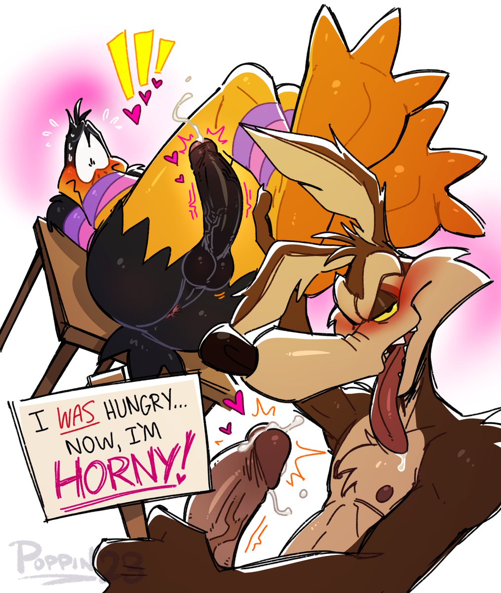 Poppin_Zan's tweet photo. Savor that duck, Wile~ https://t.co/2PftpeTMda