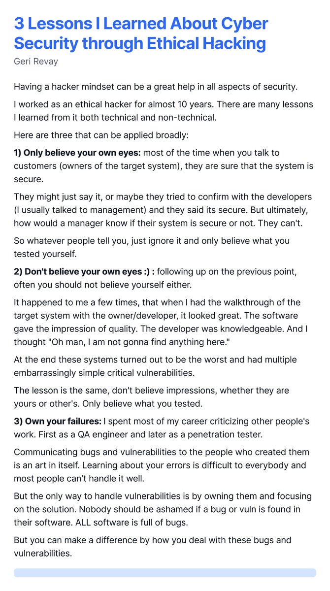 3 Lessons I Learned About Cyber Security through Ethical Hacking