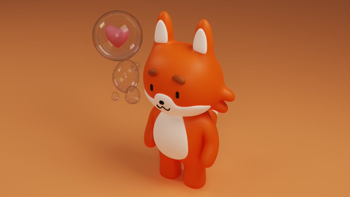 Le poti renard 
#stream #StreamerCommunity #streamer #twitchfr #twitchbe #3d #3dart #3dmodeling