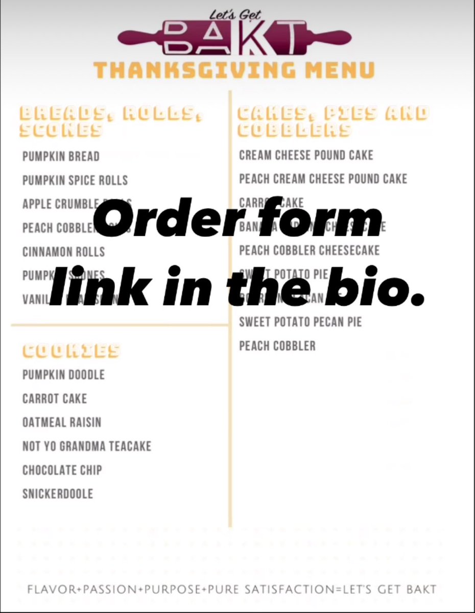 s_bakt's tweet photo. Don’t forget to place your order. #letsgetbakt https://t.co/zrBlyL3QDI