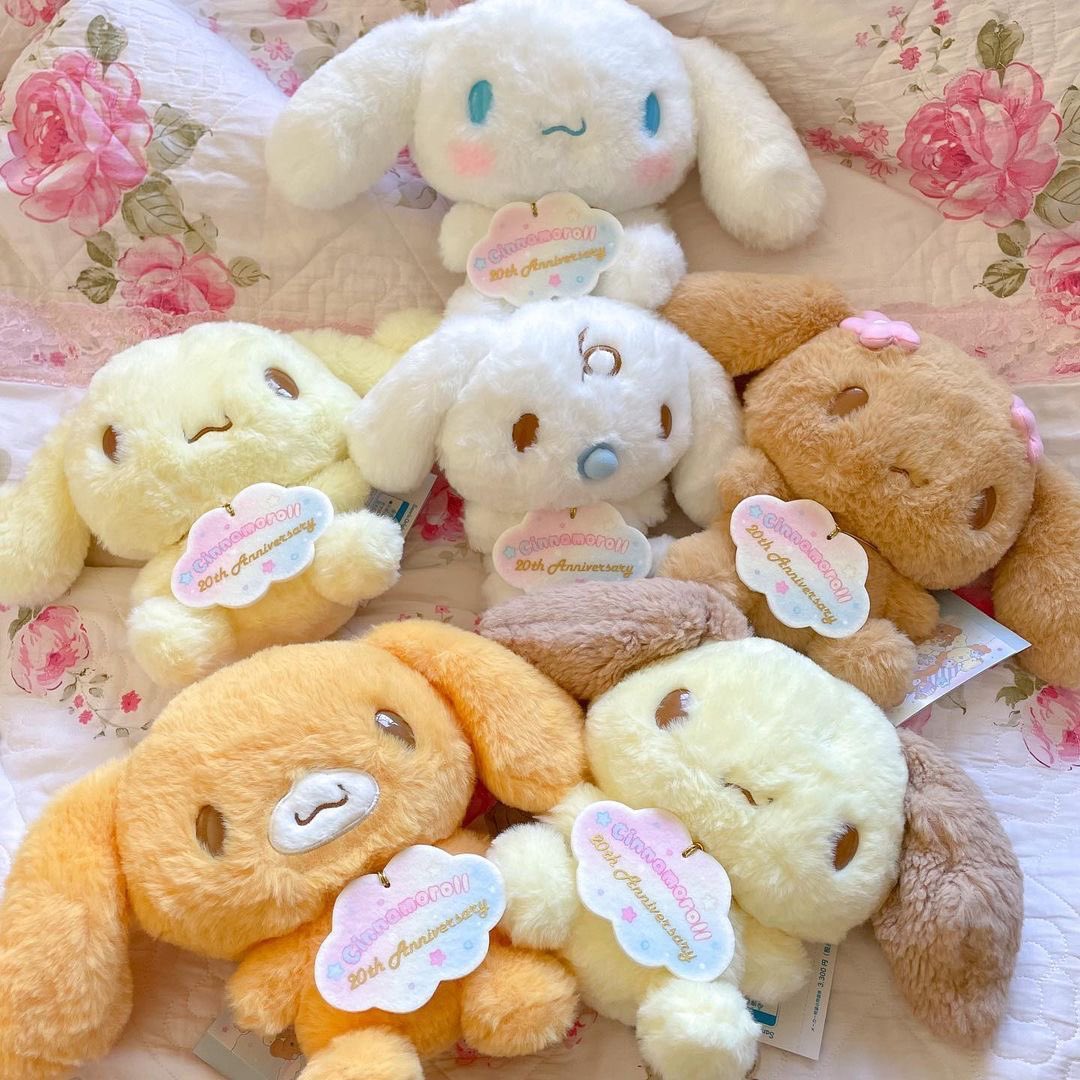 cinnamoroll and friends plushies 💫, image size:1080x1080