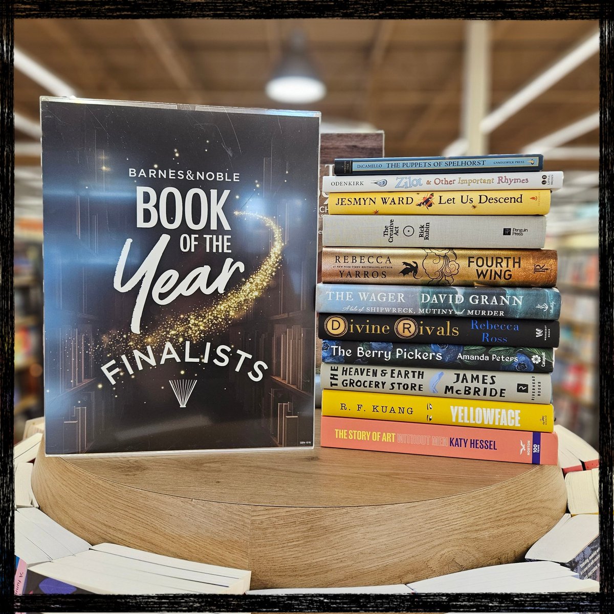When it comes to selecting the best reads of the year, the finalists for Barnes & Noble Book of the Year certainly don't disappoint! These top-notch literary gems are waiting to be discovered. Which one will you read first? *Chili Crisp by James Park not featured in photo
