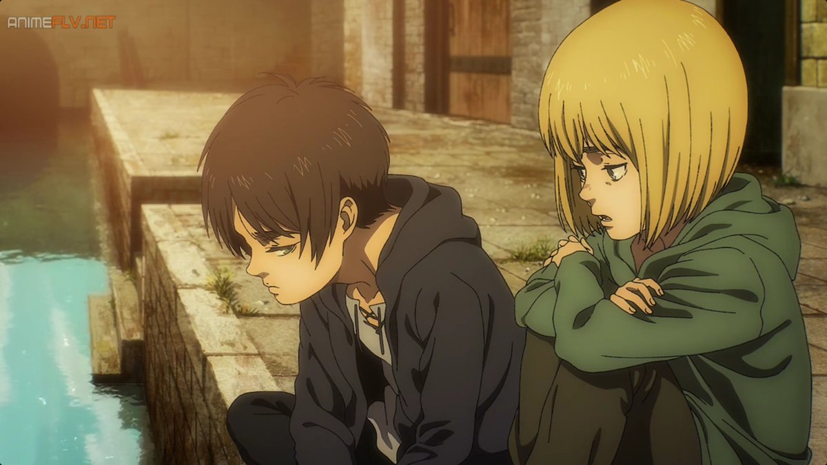 no1likestella's tweet photo. Todos hablan de Eren y Mikasa, pero aún no he visto a nadie hablar de que Armin tuvo que pasar el resto de su vida sin su mejor amigo, guardando en secreto las palabras de Eren y sabiendo que no quería morir. 

Armin amaba a Eren con todo su corazón. https://t.co/sgOSqHhOsz