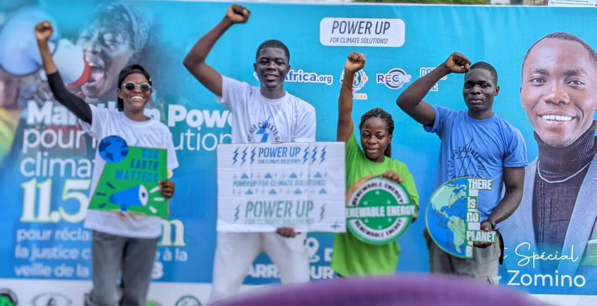 assih_germain's tweet photo. It was an honor to participate in the Power Up in Togo, alongside passionate young people, to demand climate justice. Together, we are an unstoppable force for a greener, more sustainable future. #ClimateJustice #ClimateChange #ActNowTeam
@350Africa @AJECC4 @jeunesvertsong https://t.co/zerR1akJcu