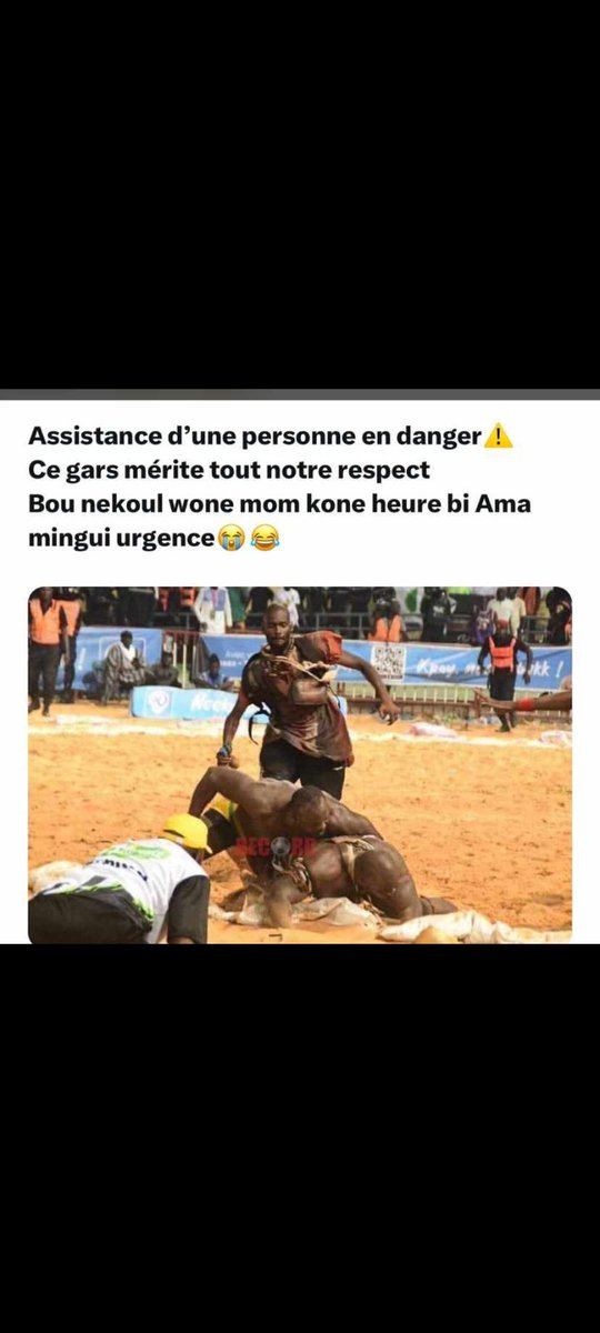 Yatte506's tweet image. #modou
La formation en secourisme c&apos;est important 🤣