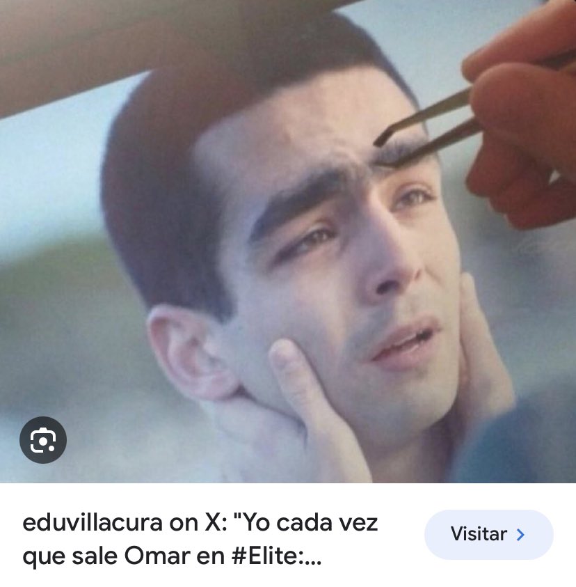 JaimeOcana's tweet photo. Yo cada vez que veo a Omar en Elite. https://t.co/8QnCBn4nPS
