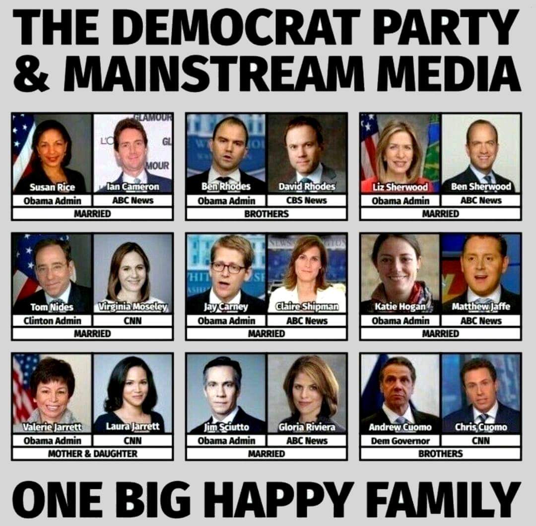 So tell me again how the MSM is not bias or helping the democrats. Shit.. their literally in bed with the politicians....