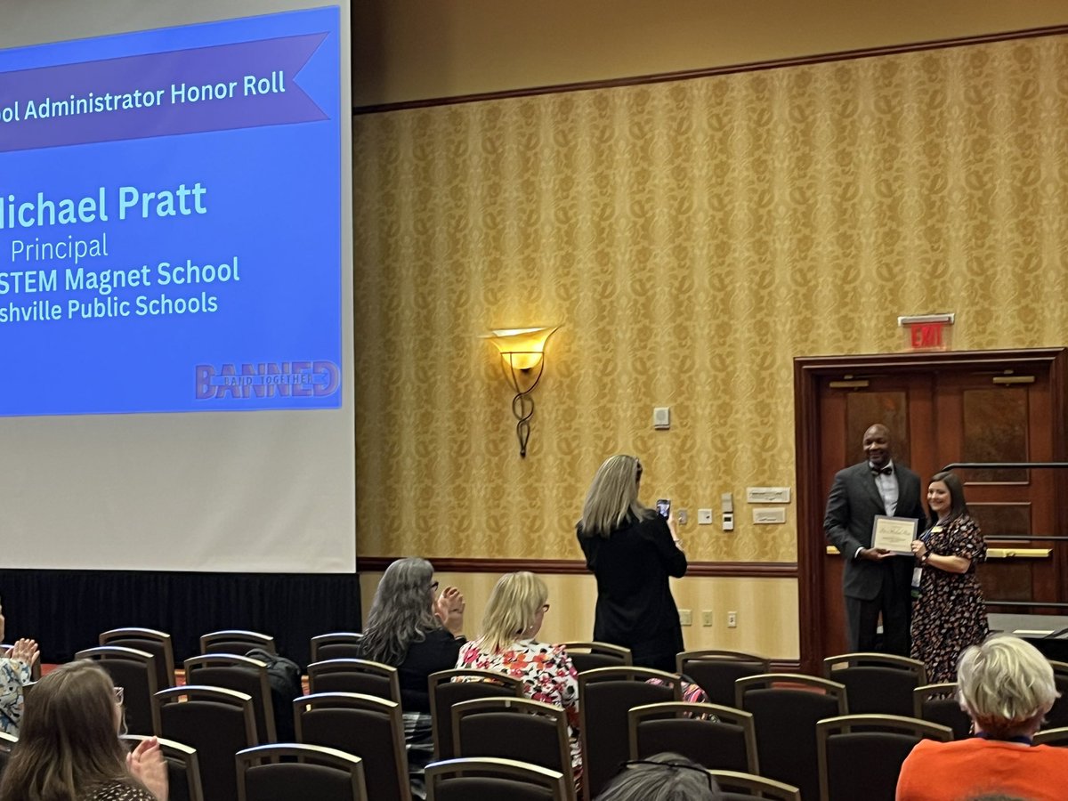 Congratulations to <a href="/michaelpratt411/">Michael Pratt, Ed.D</a> for being nominated for the Distinguished Administrator Honor Roll at #TASLCON23! Dr. Pratt is an incredible supporter of his library and librarian. We appreciate you, Dr. Pratt! <a href="/MetroSchools/">Metro Schools</a>