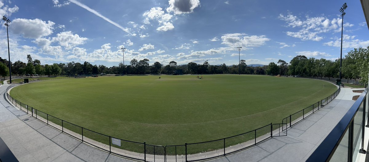 Preparations well under way at Ringwood’s Russell Lucas Oval in readiness to host our 1st <a href="/WBBL/">Weber Women's Big Bash League</a> match this Wed 8 Nov - 3pm. 

Free Entry - come and watch the
 💚<a href="/StarsBBL/">Melbourne Stars</a>💚 vs 🩷<a href="/SixersWBBL/">Sydney Sixers WBBL</a>🩷 

<a href="/CityofMaroondah/">City of Maroondah</a>