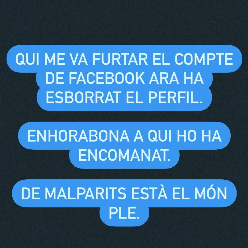 Doncs això, que ja vindreu