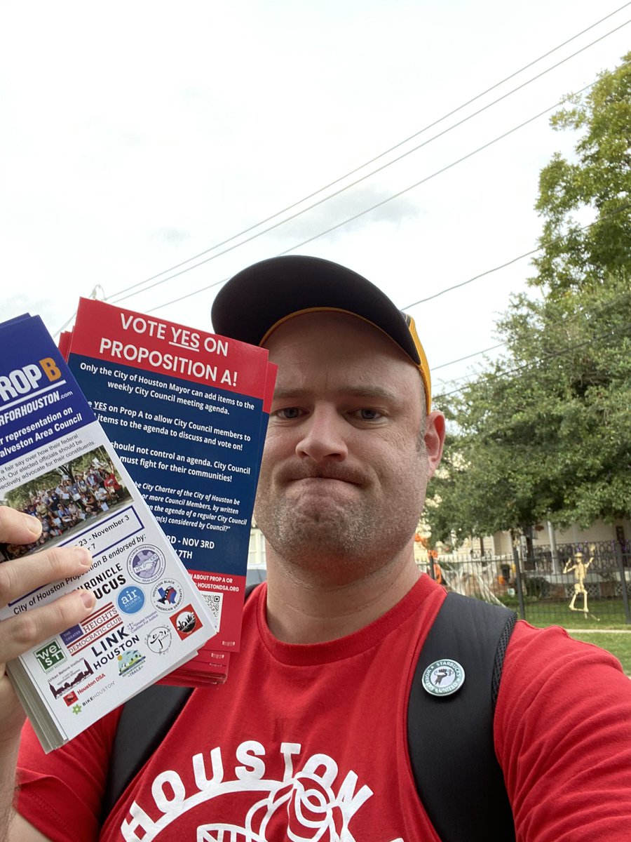 Pitching in just before Election Day. Vote yes on A and Yes on B!