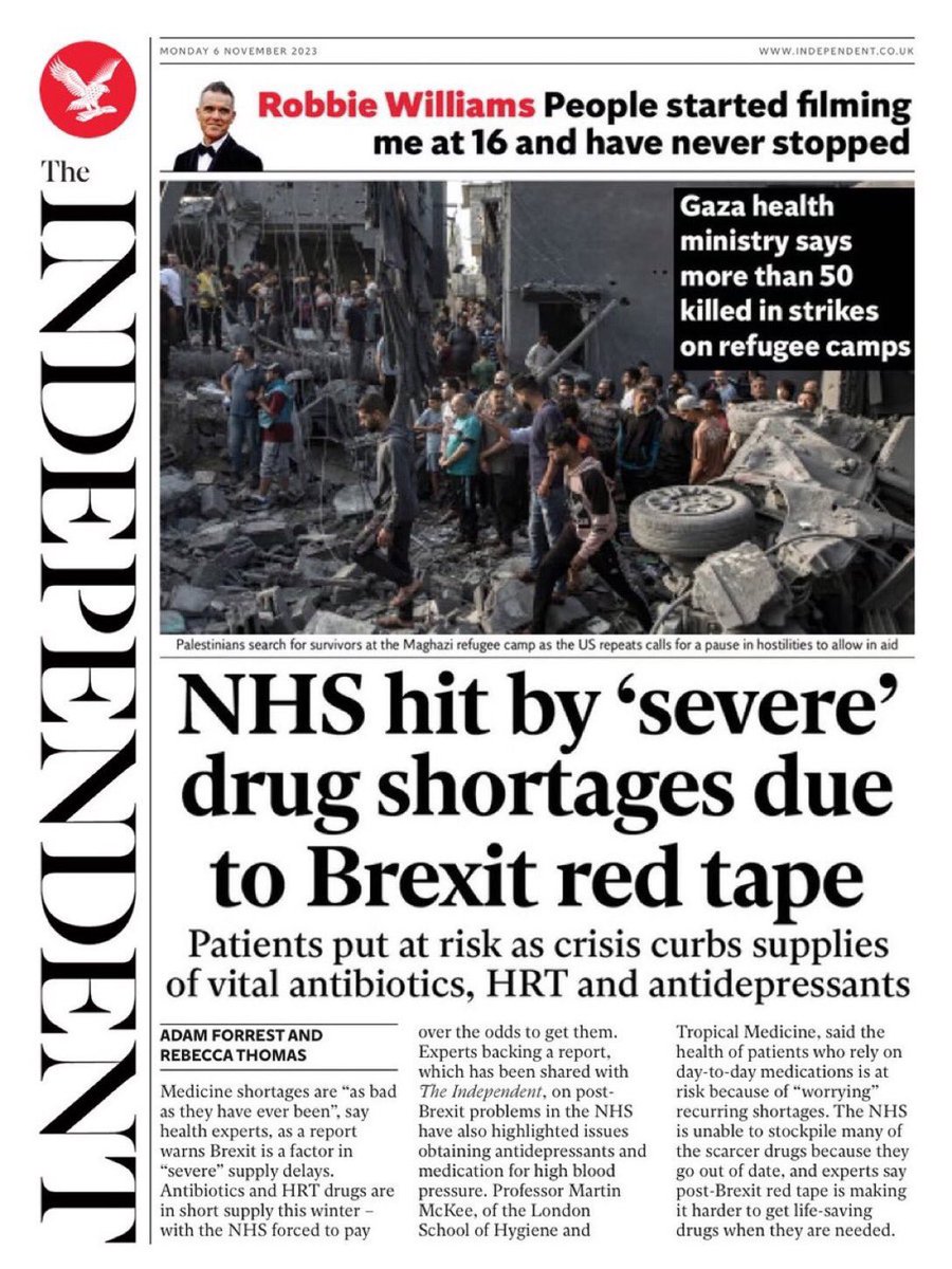 NHS hit by “severe” drug shortages due to Brexit red tape. Brexit has failed. Stop this fiasco, revoke article 50, and #Rejoin now.