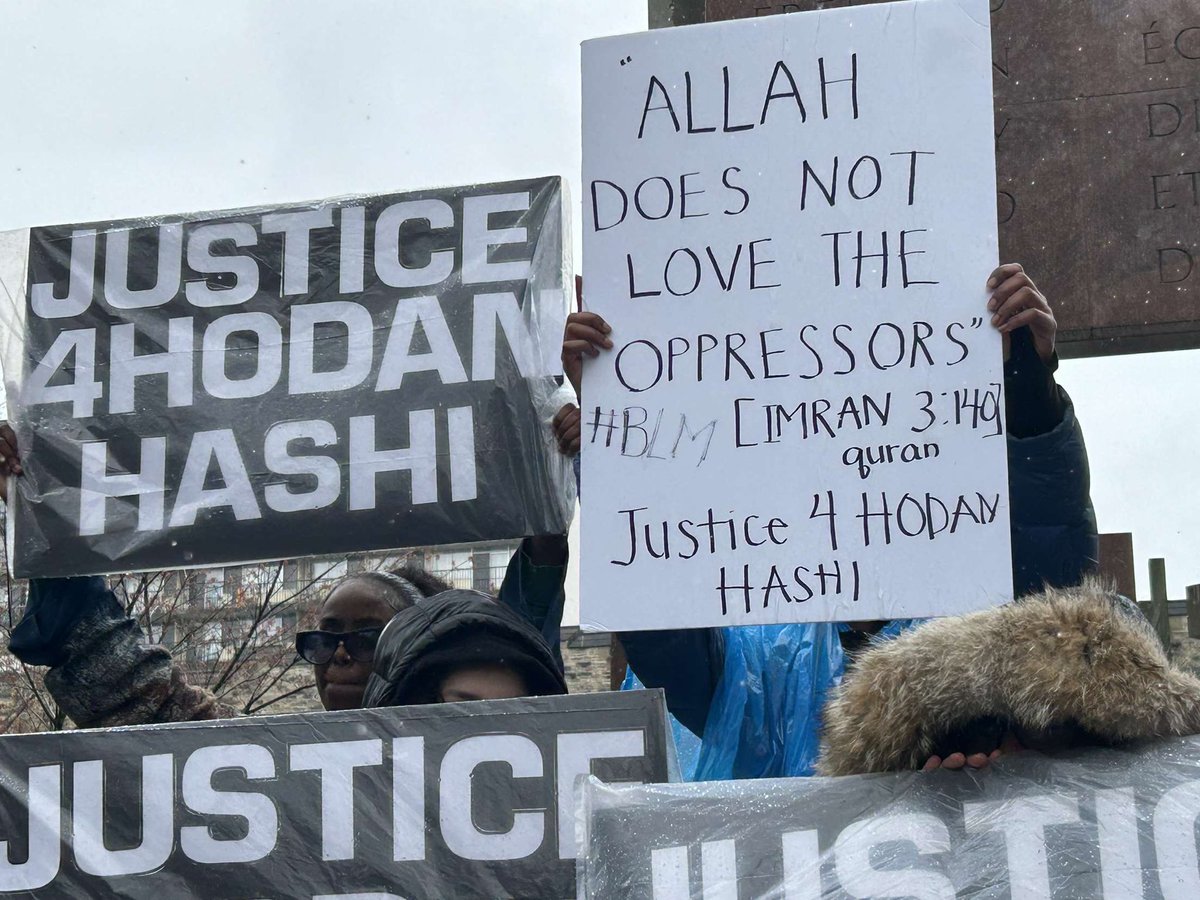 alwaysSFTC's tweet photo. One-year ago, today, #HodanHashi was tragically murdered in Saskatoon, Saskatchewan. Although her killer is currently free, we demand #JusticeForHodanHashi

Our thoughts &amp; prayers are with Hodan's family. On this day, may Allah Bless and renew their strength - tenfold. https://t.co/SD12JPYG0E