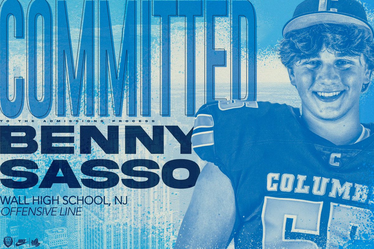 I’m blessed to announce that I’m 100% committed to Columbia University! I want to thank God, my family, friends, teachers, and coaches for helping me to be in the spot that I’m in today, for this wouldn’t be possible without them! Go Lions! @CoachJonMc @Coach_Fab @CULionsFB