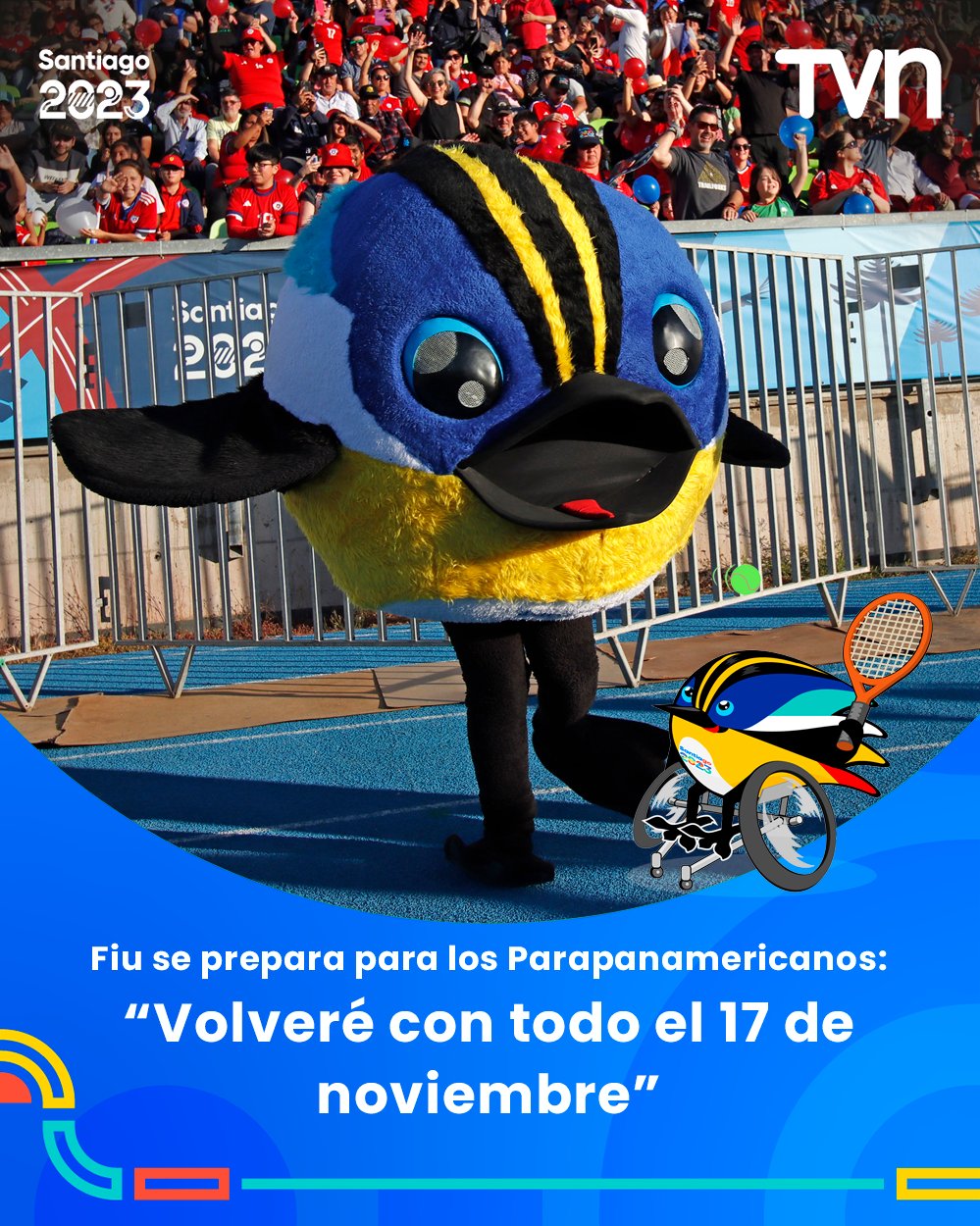 Santiago 2023: ¡Tú podrás elegir la mascota oficial del evento deportivo! —  Rock&Pop