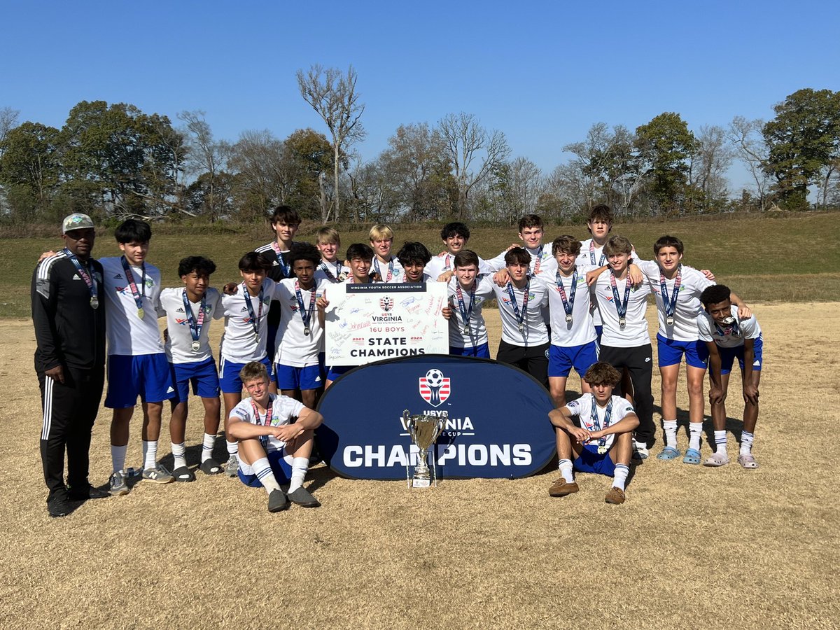 GFRsoccer's tweet photo. GFR 08 Elite boys are @vayouthsoccer / @USYouthSoccer State Cup CHAMPS 🏆 

We have more 🎥 coming soon!

#gfrsc #gfr #champions #statecup #champs #vysa #usys https://t.co/WioyvGBMyT