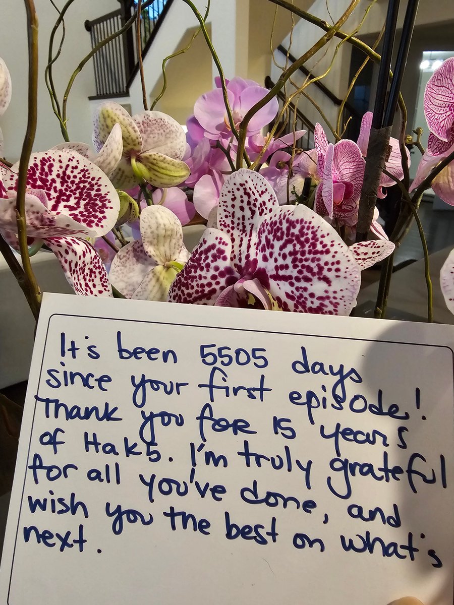 Snubs's tweet image. Today my last episode of ThreatWire posts on the Hak5 YouTube channel - the time has come for me to focus my time on my own channel. Thank you @Hak5 for 15 years of experiences and memories!