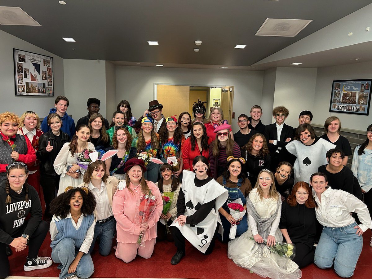 That's a wrap on Alice in Wonderland! Thank you to everyone who came out to support our show!♥️
Congratulations to our cast and crew on a great show and here's to many more! Stay tuned for Tournament of Plays and our spring musical, Matilda!