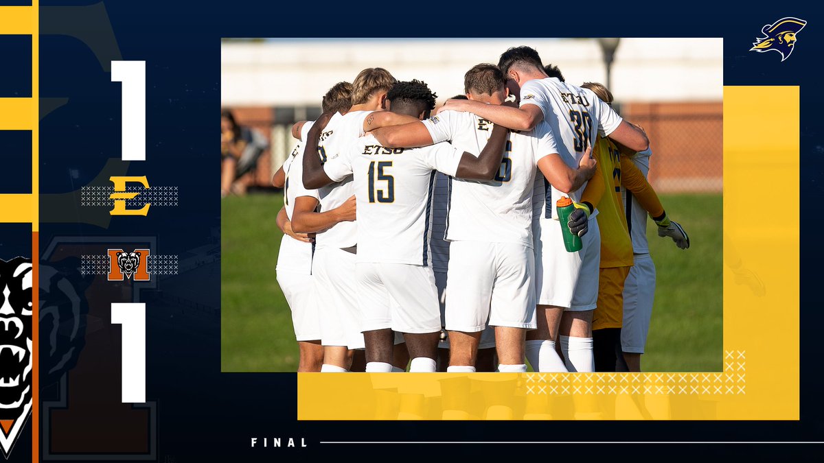 𝙁𝙞𝙣𝙖𝙡 𝙁𝙧𝙤𝙢 𝙅𝙤𝙝𝙣𝙨𝙤𝙣 𝘾𝙞𝙩𝙮 The Bucs conclude their season in the Southern Conference Semi-Finals after being outscored 4-3 in Penalty Kicks. Thank you fans for your support, and we look forward to another great season next year! #BackTheBucs| #ETSUTough 🏴‍☠️